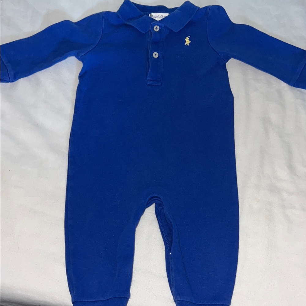Ralph Lauren Royal Blue Kids Jumpsuit